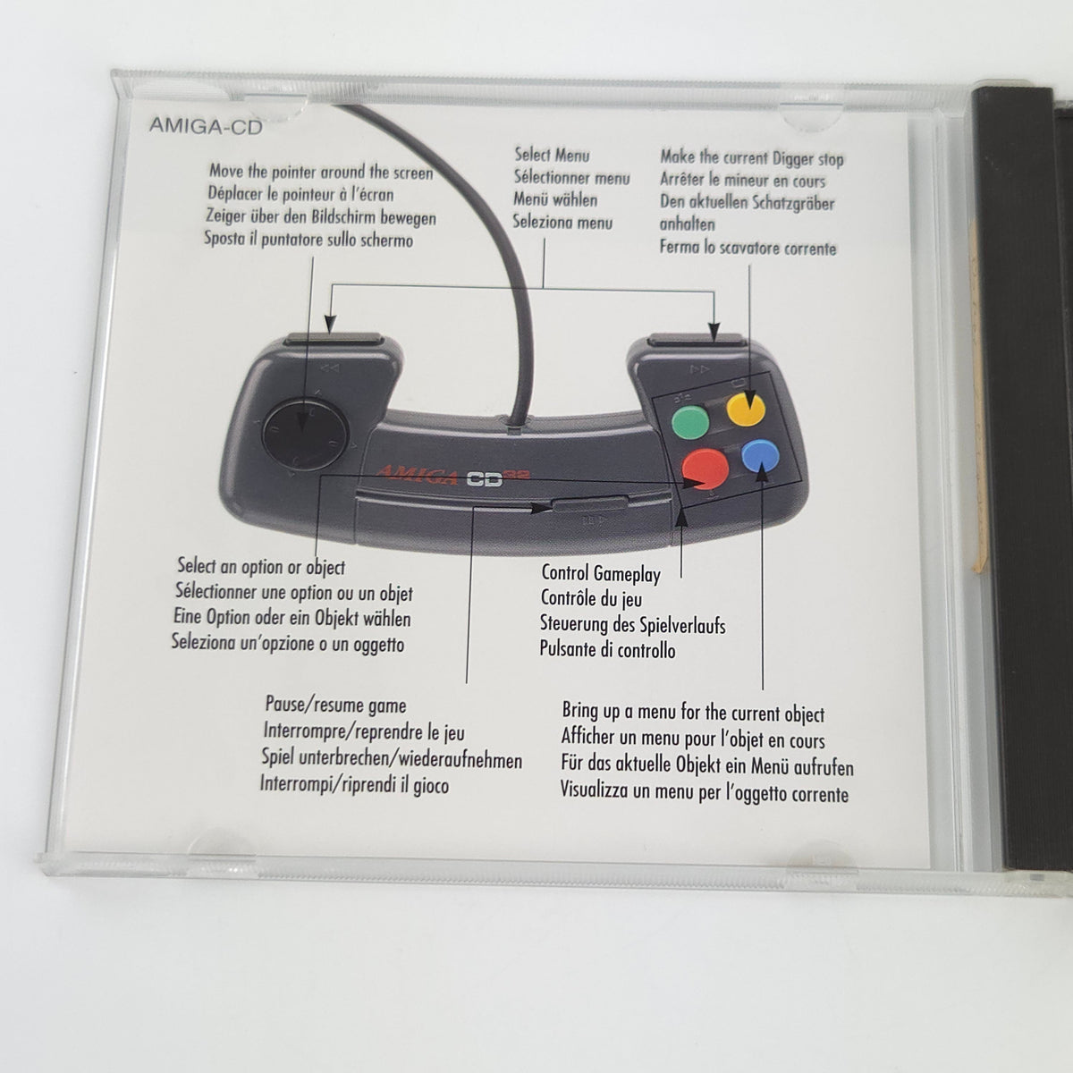 Commodore Amiga CD32 Spiel – Diggers & Oscar (OVP)