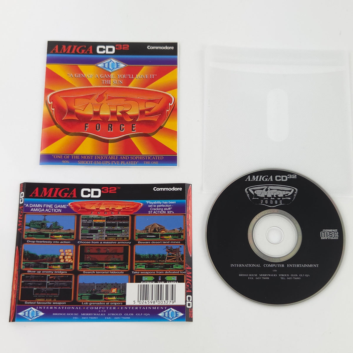 Commodore Amiga CD32 Spiel – Fire Force (OVP PAL)