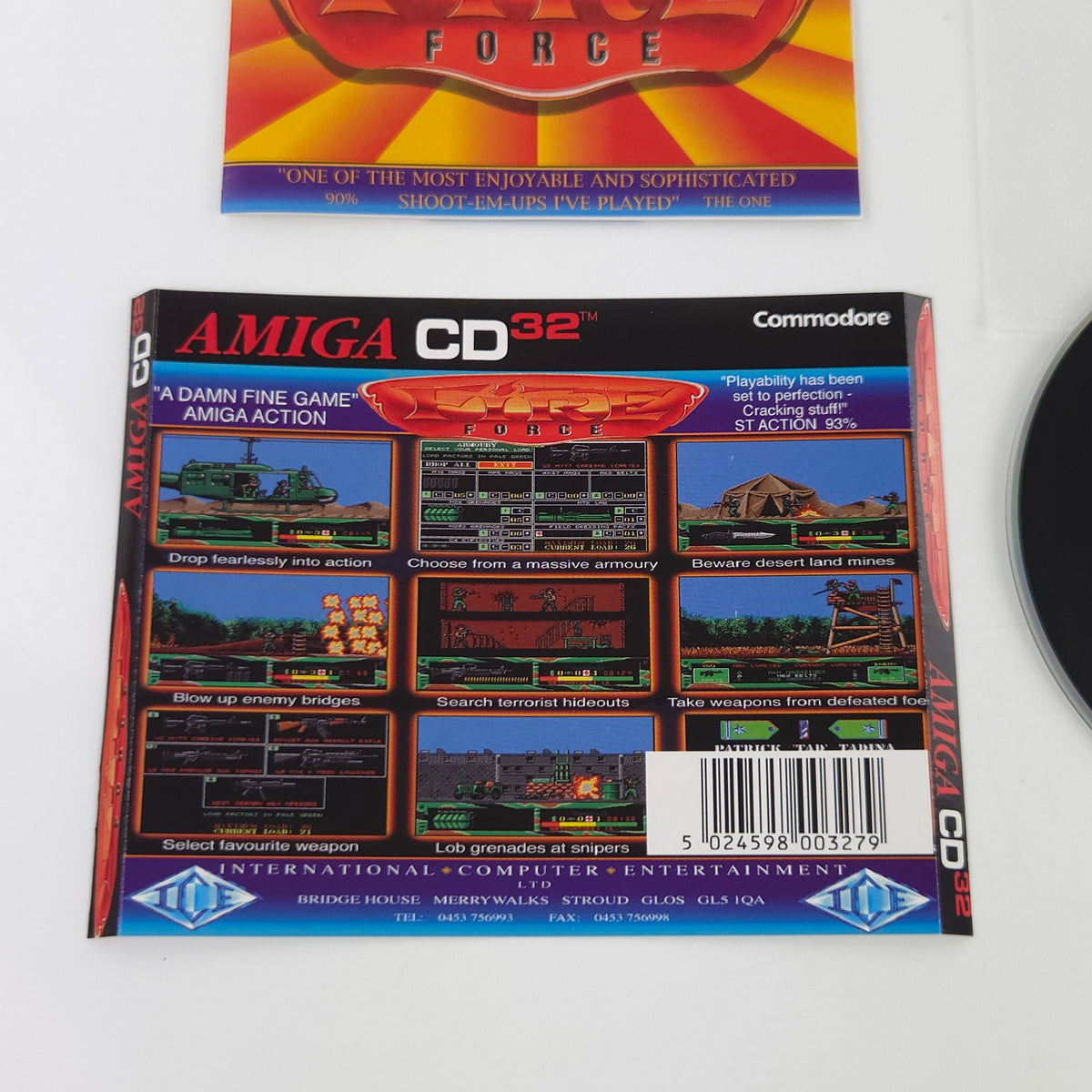 Commodore Amiga CD32 Spiel – Fire Force (OVP PAL)