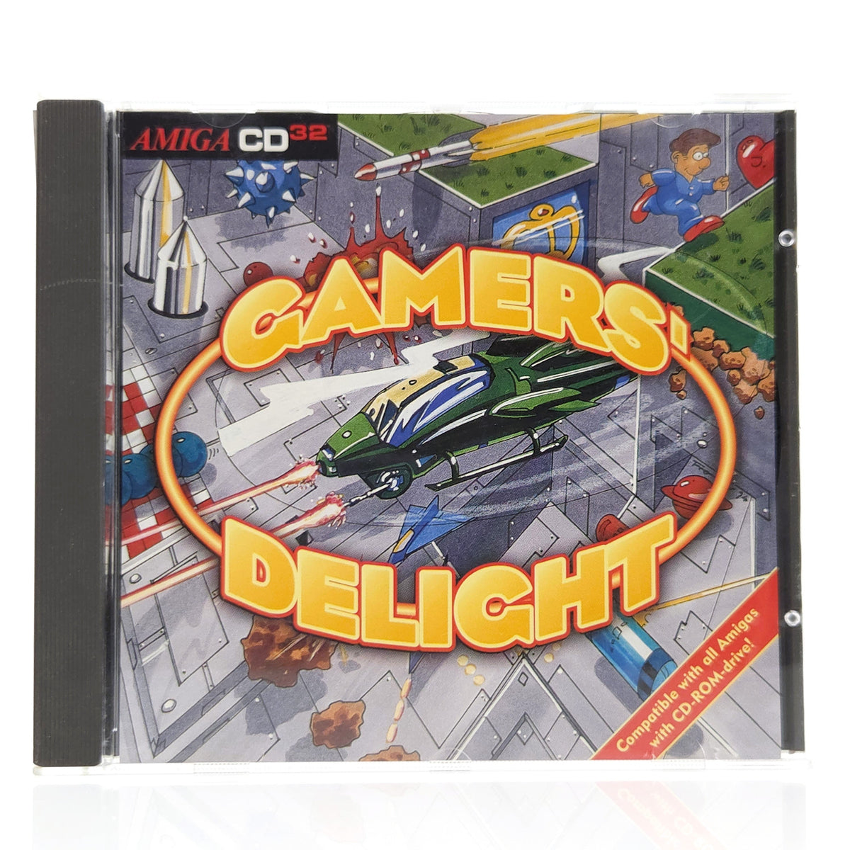 Commodore Amiga CD32 Spiel – Gamers Delight OVP PAL
