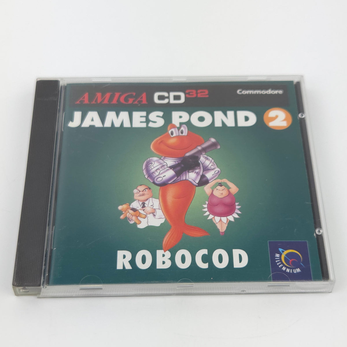 Commodore Amiga CD32 Spiel – James Pond 2 Robocod (OVP)