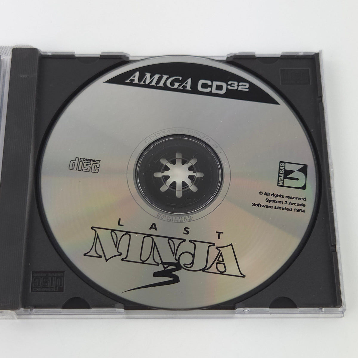 Commodore Amiga CD32 Spiel – Last Ninja 3 (OVP PAL)