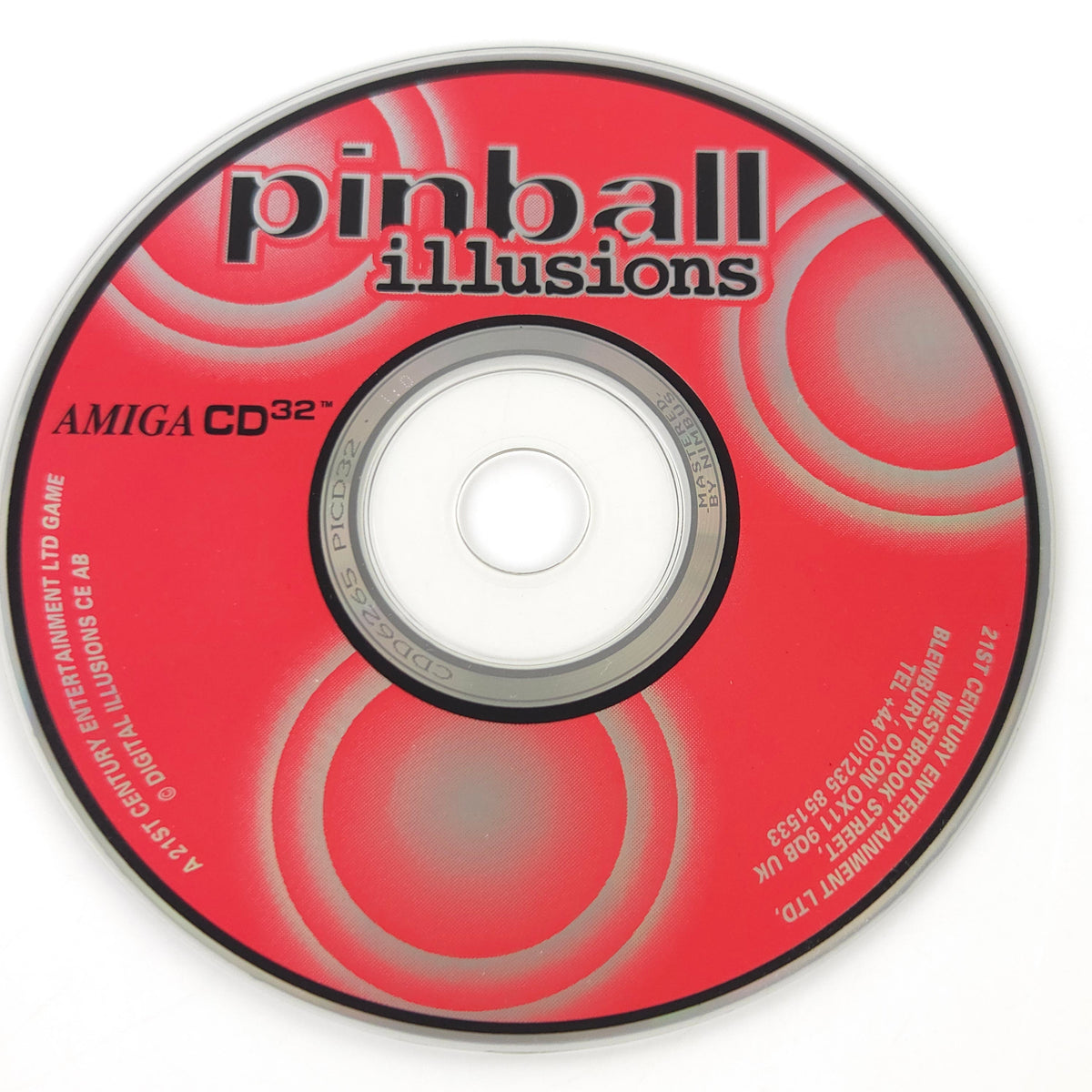 Commodore Amiga CD32 Spiel – Pinball iLLusions PAL