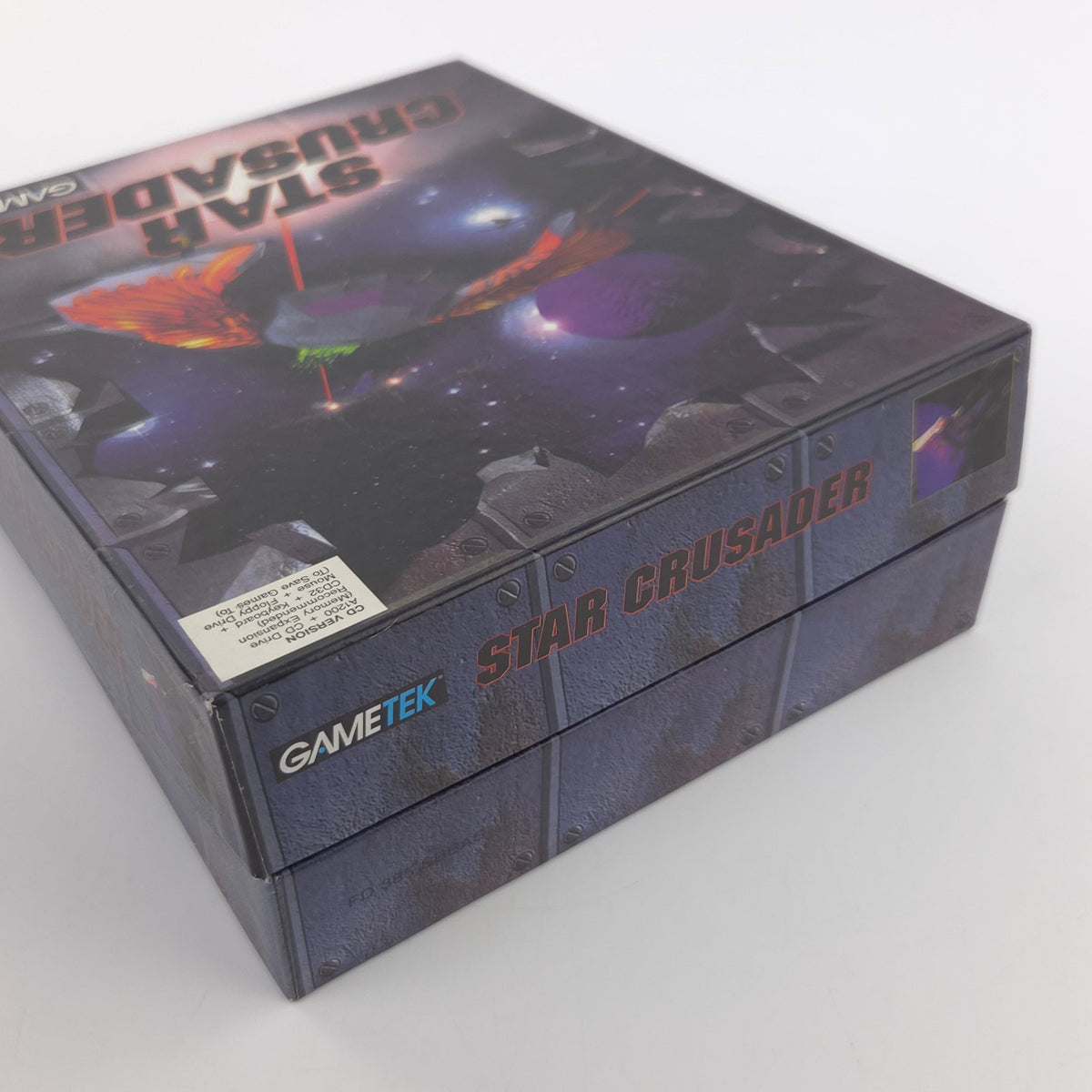Amiga CD32 Spiel Star Crusader Big Box OVP PAL Gametek