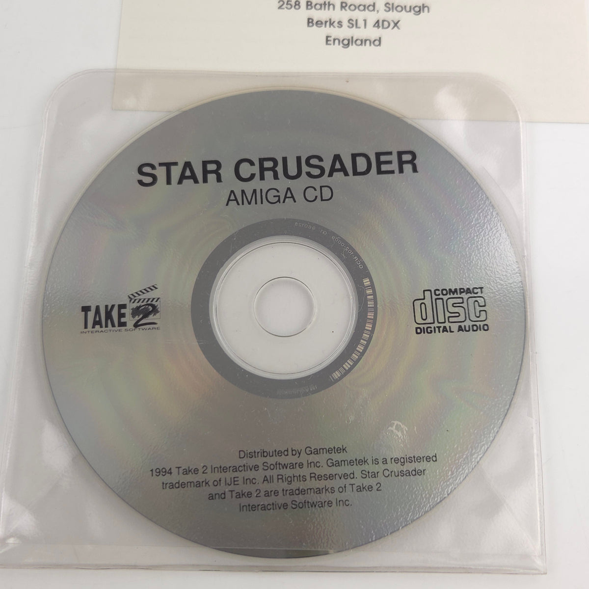 Amiga CD32 Spiel Star Crusader Big Box OVP PAL Gametek