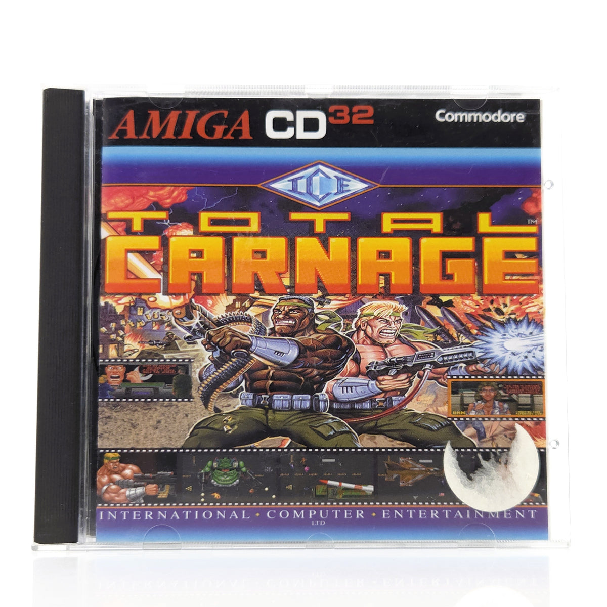Commodore Amiga CD32 Spiel – Total Carnage OVP PAL
