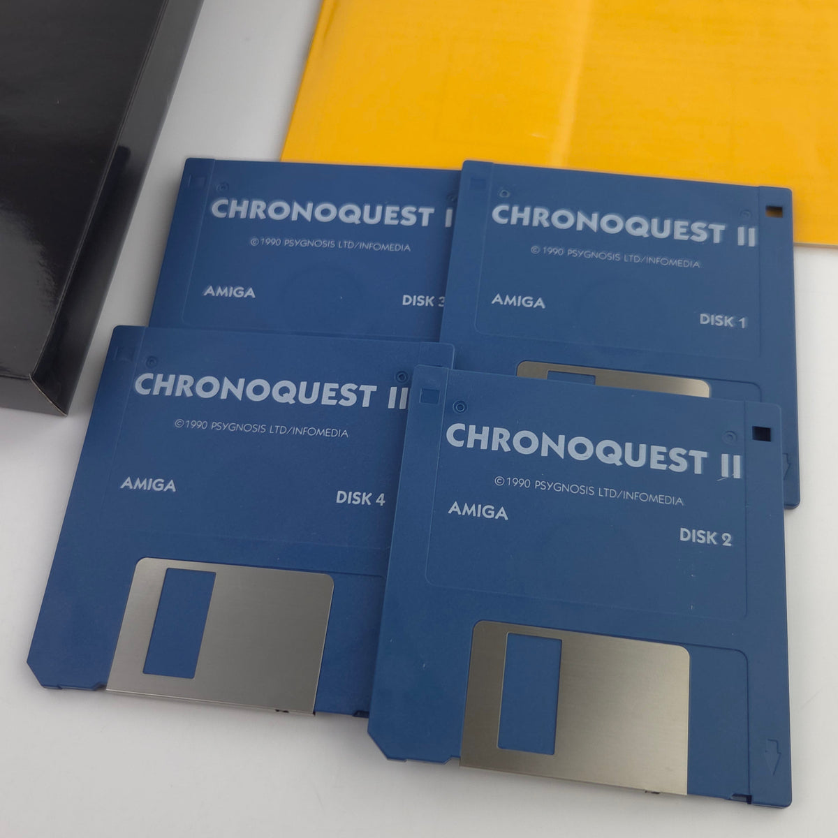 Commodore Amiga Spiel Chrono Quest II Big Box OVP PAL