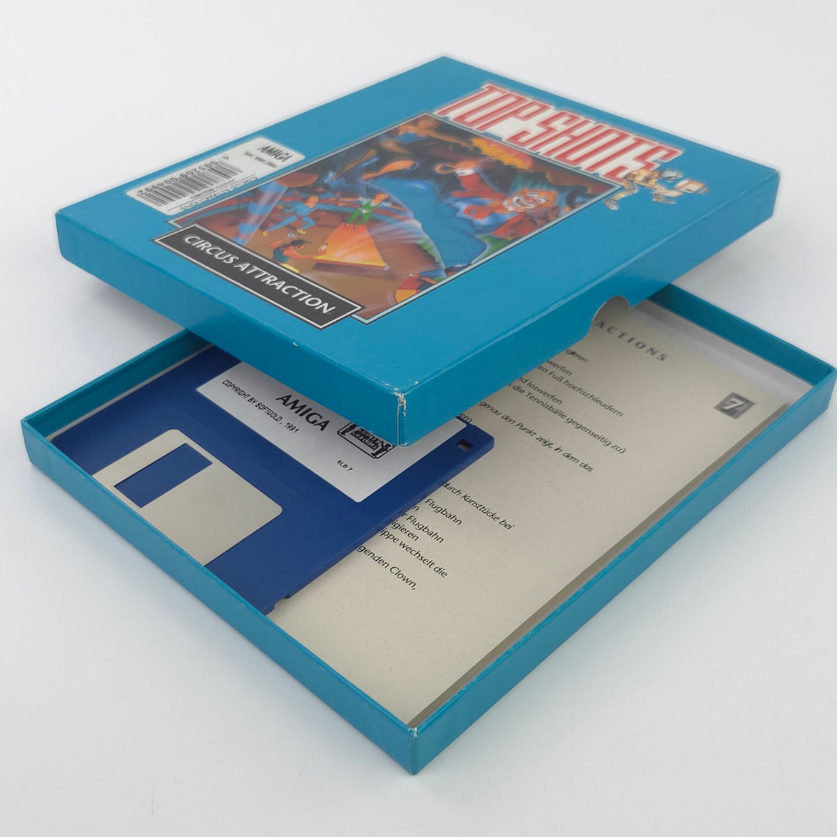 Commodore Amiga Spiel – Circus Attraction OVP PAL