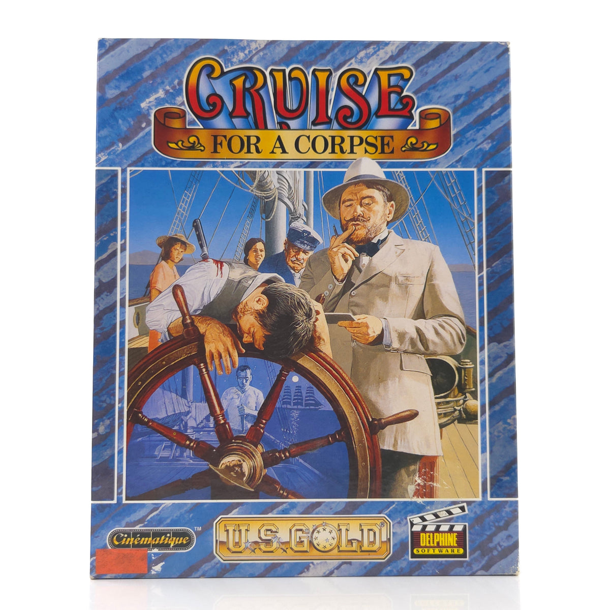 Amiga Spiel Cruise for a Corpse Big Box OVP CBM Diskette