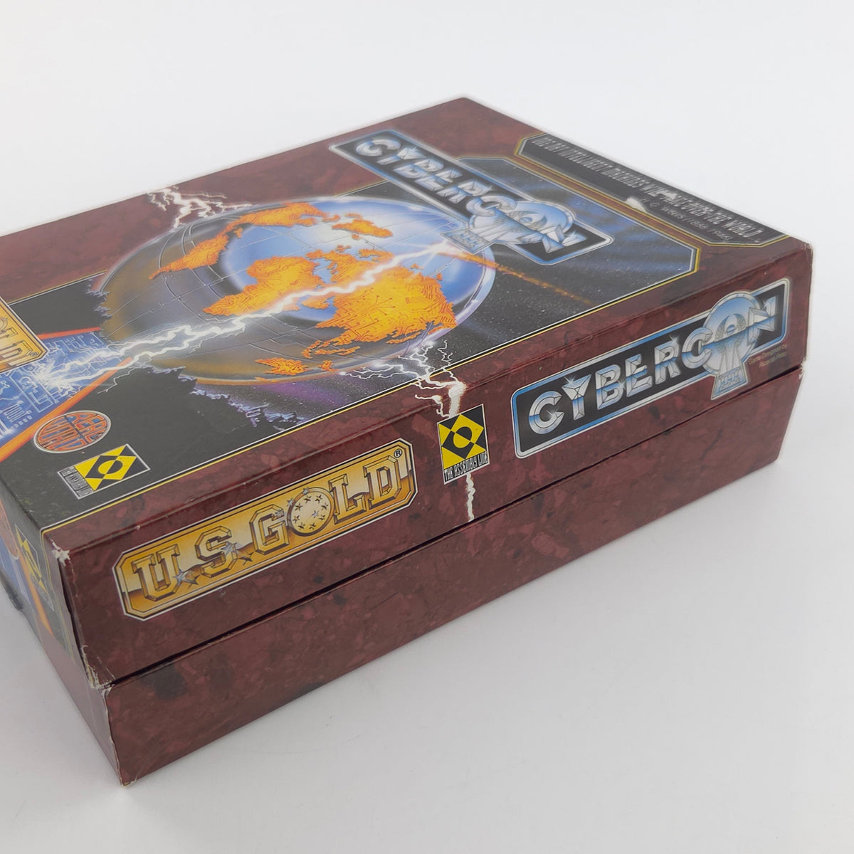 Commodore Amiga Spiel Cybercon III Big Box OVP PAL 1991