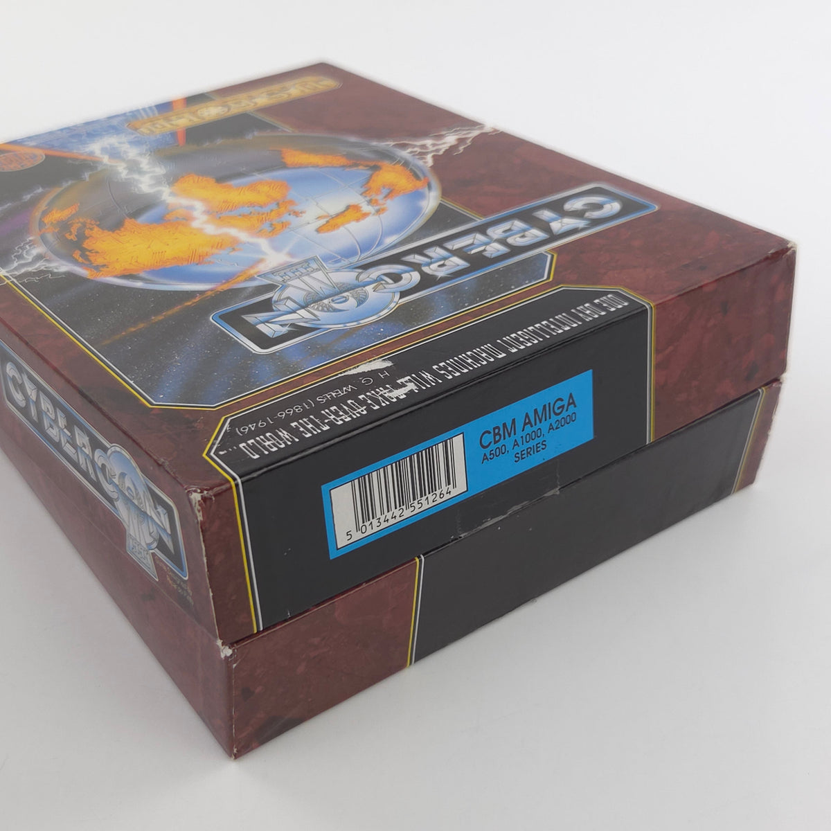Commodore Amiga Spiel Cybercon III Big Box OVP PAL 1991