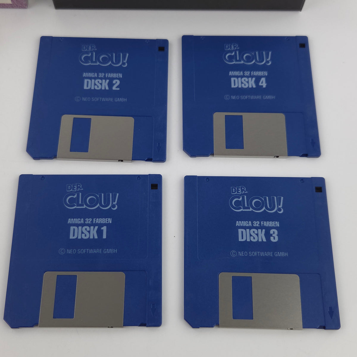 Commodore Amiga Spiel Der Clou Big Box OVP PAL Diskette