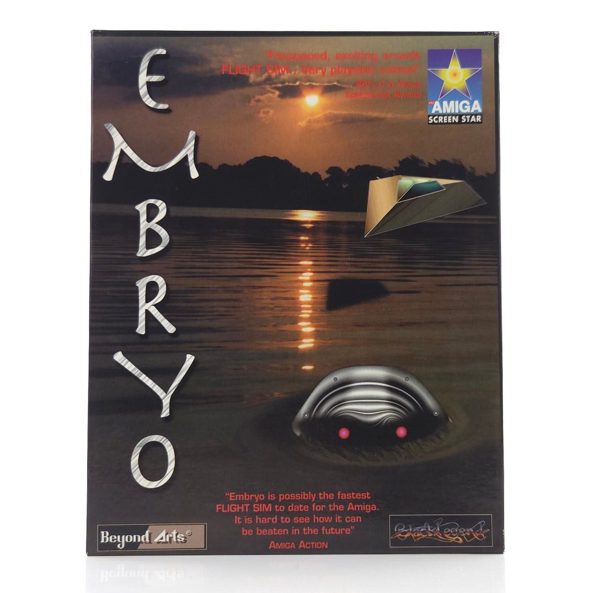 Commodore Amiga Spiel Embryo Big Box OVP PAL 1994 CBM