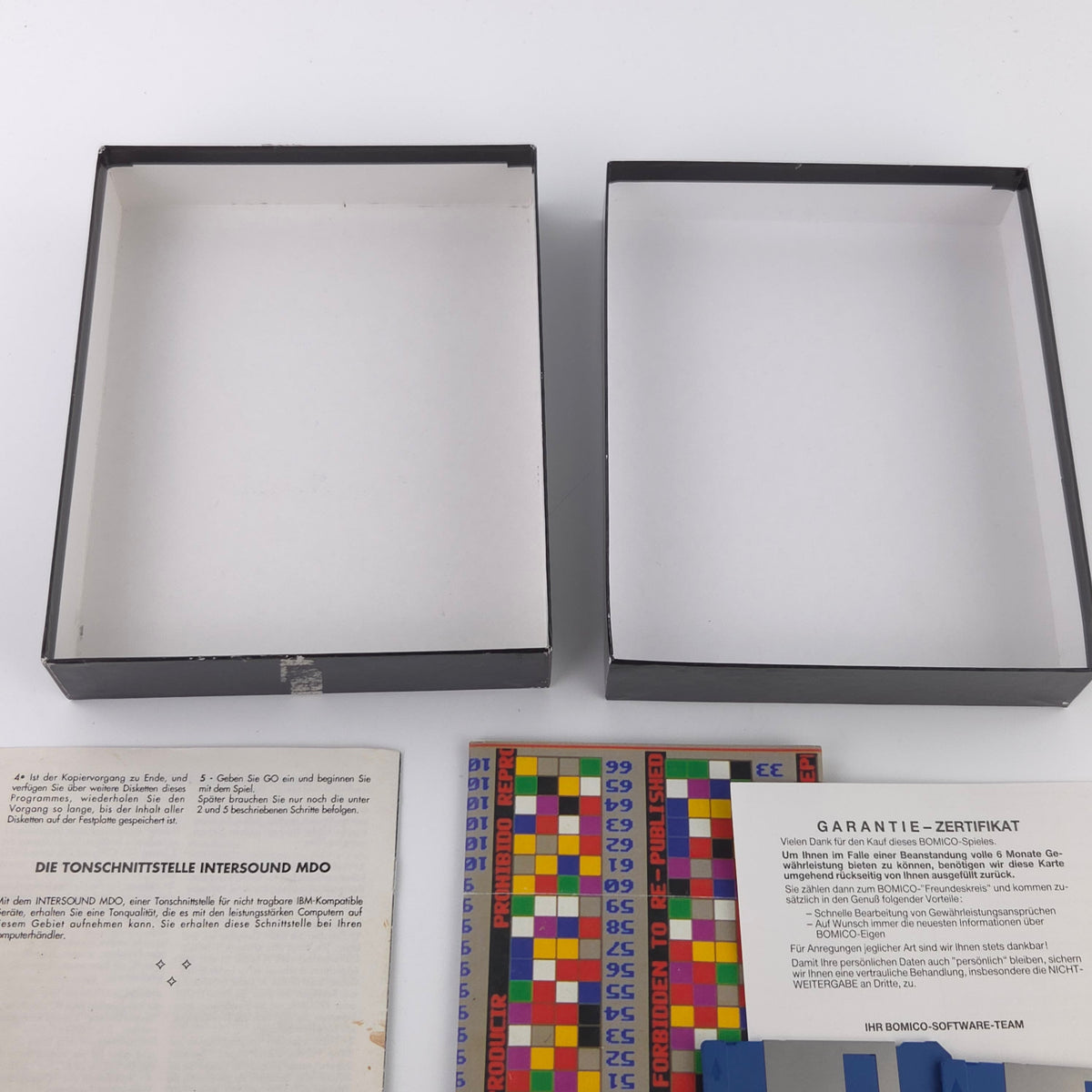 Amiga Spiel Fascination Big Box OVP PAL Romico 1991
