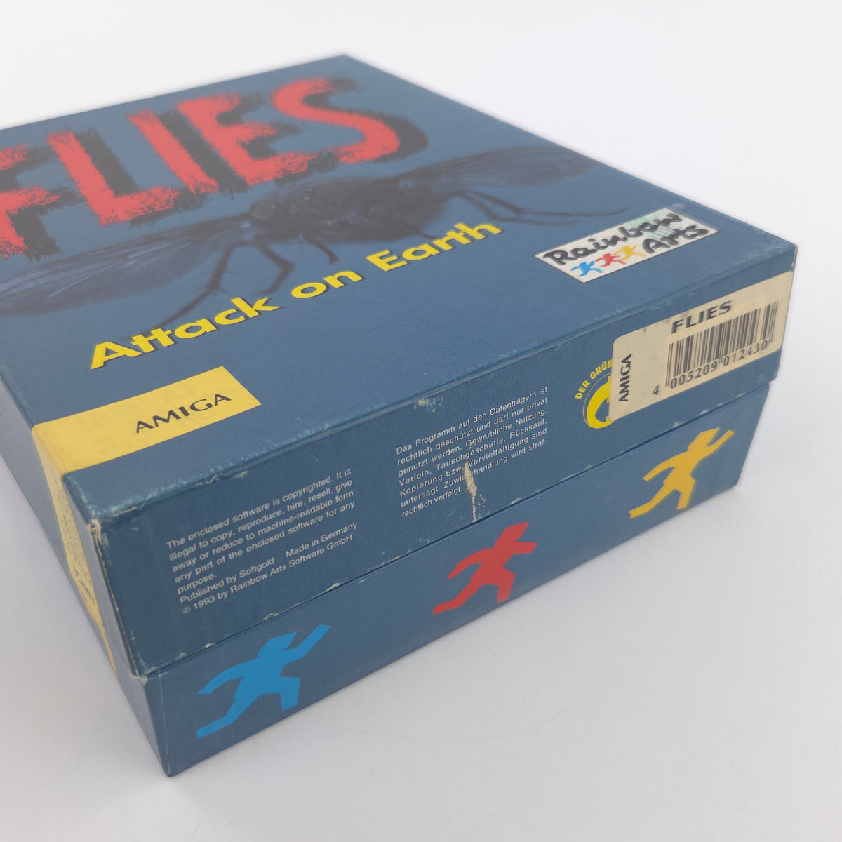 Amiga Spiel Flies Attack on Earth Big Box OVP PAL CBM