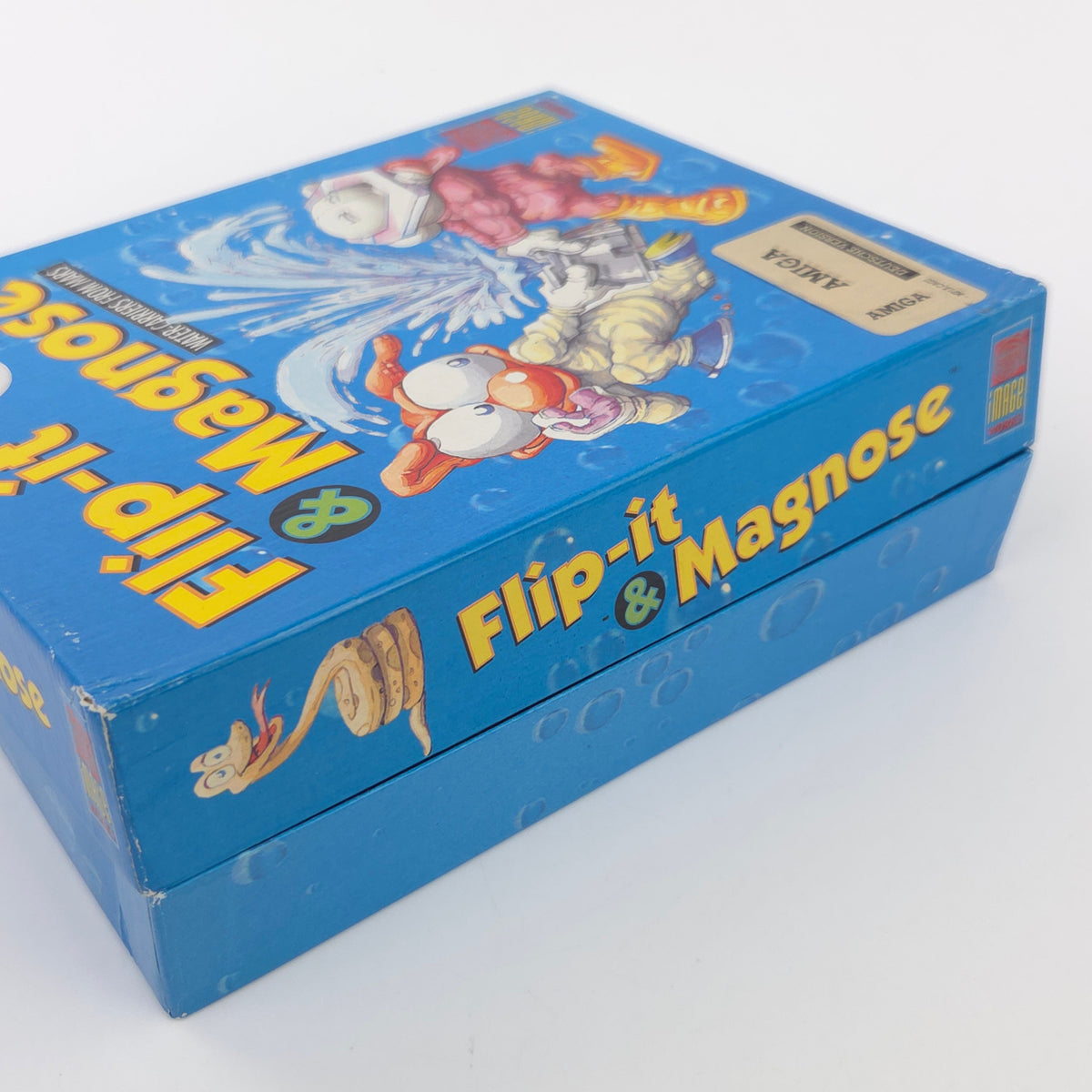 Commodore Amiga Spiel – Flip-it & Magnose (OVP PAL)