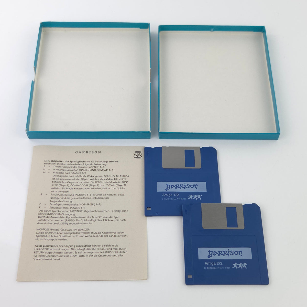 Commodore Amiga Spiel – Garrison (OVP PAL)