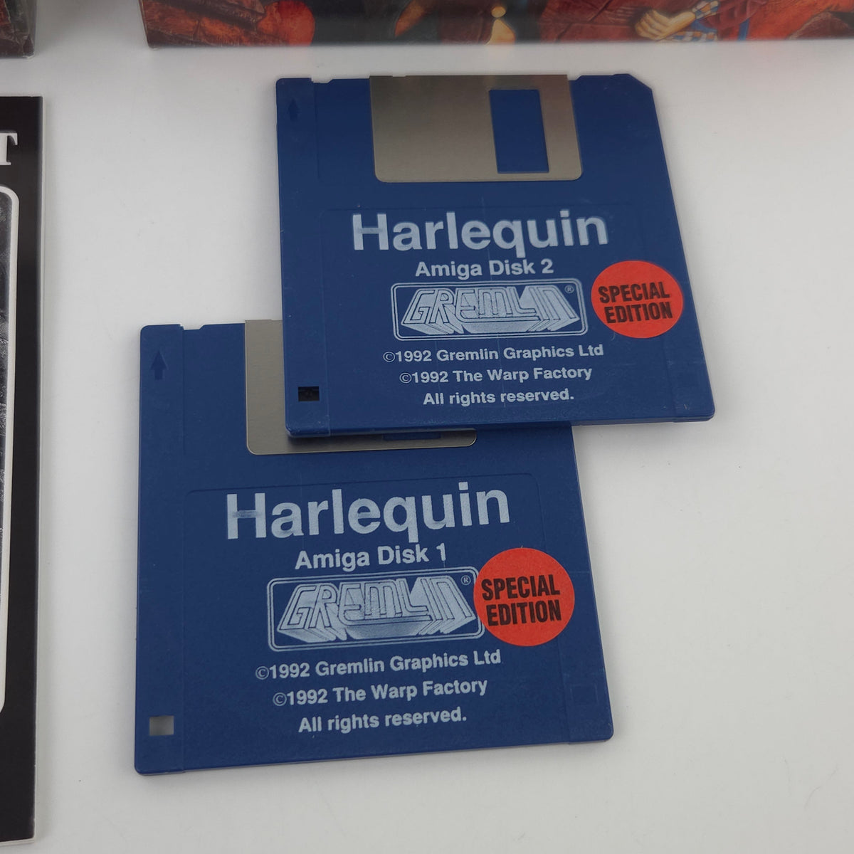 Commodore Amiga Spiel Harlequin Special Edition Big Box OVP