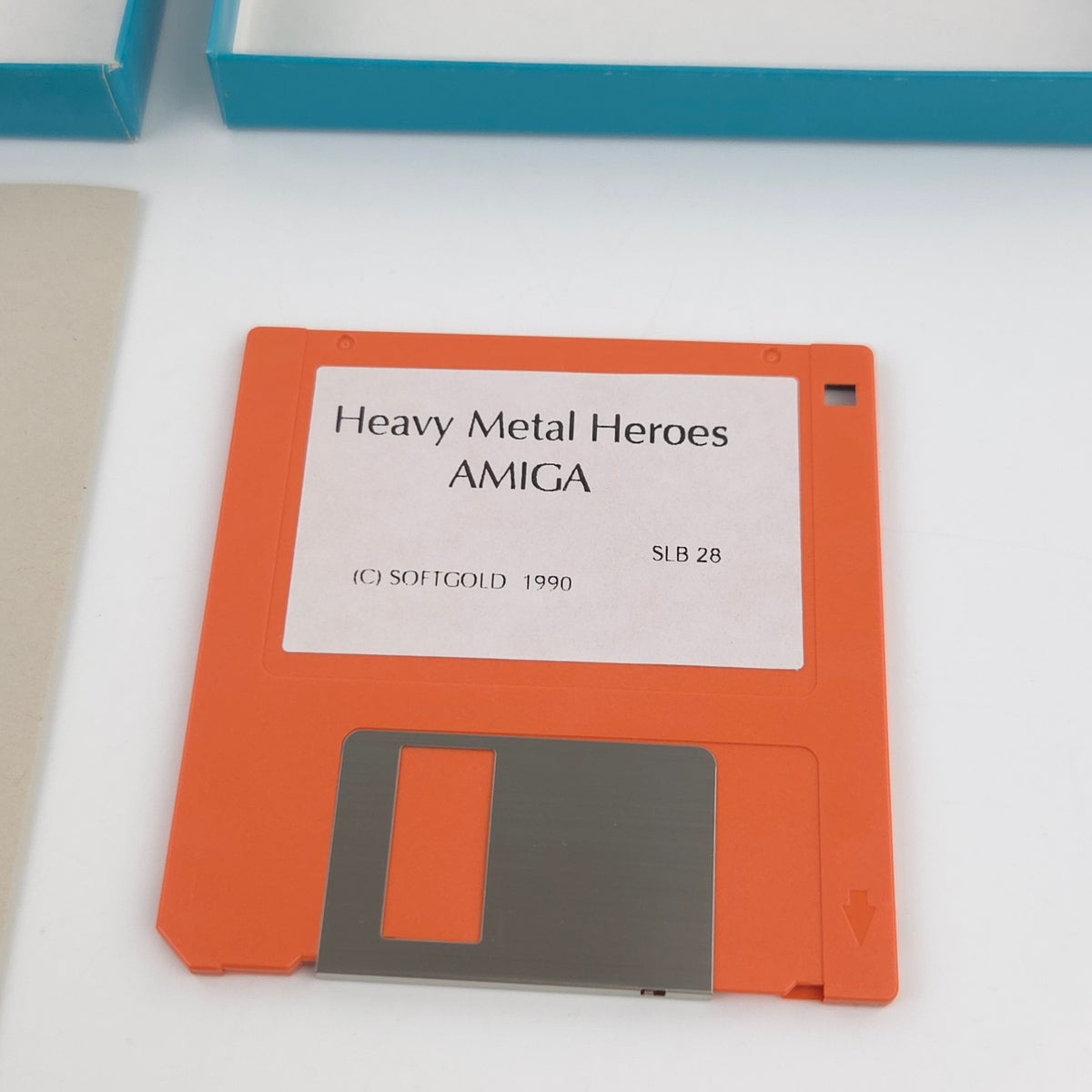 Commodore Amiga Spiel Heavy Metal Hero Top Shots OVP PAL