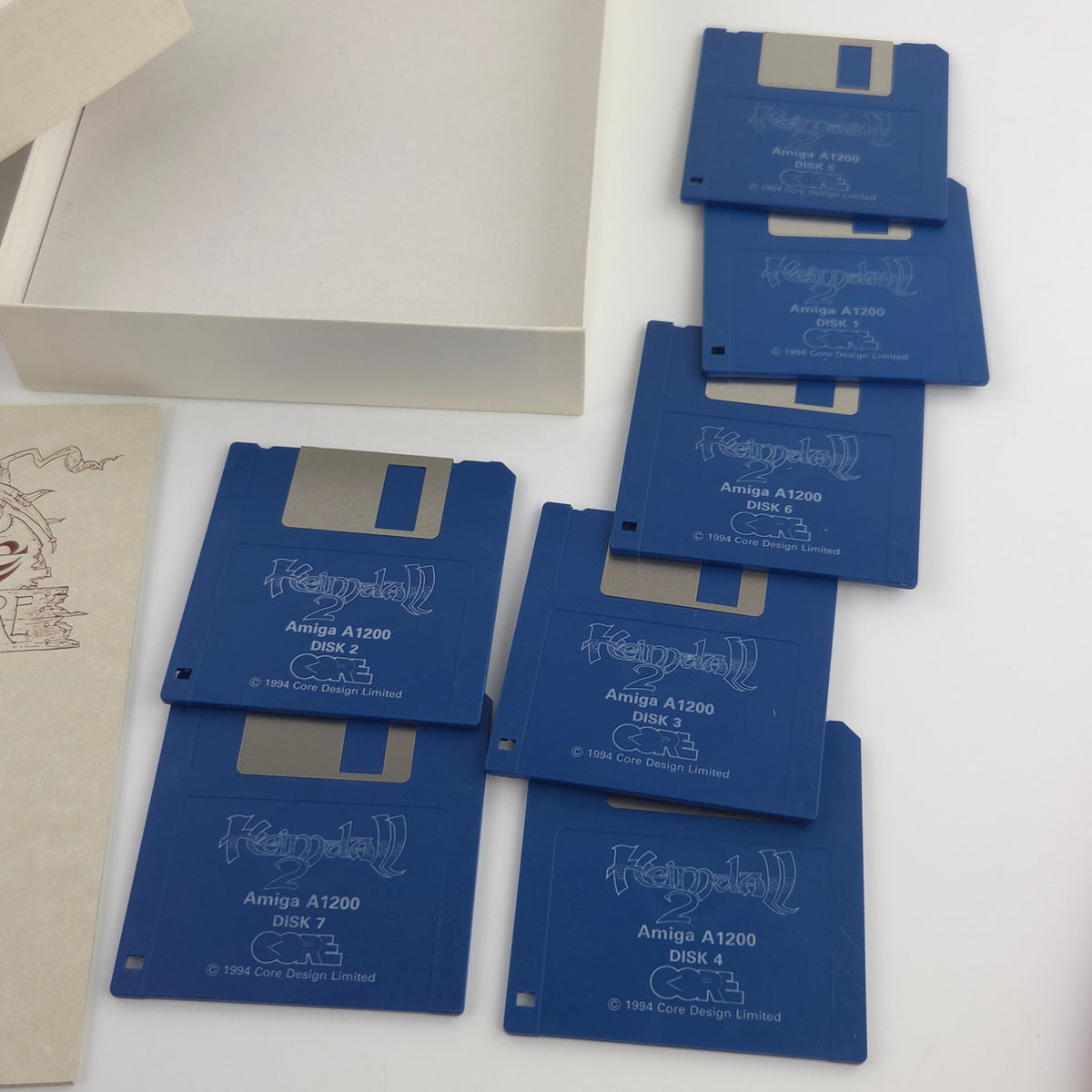 Commodore Amiga Spiel Heimdall 2 Big Box OVP PAL Core