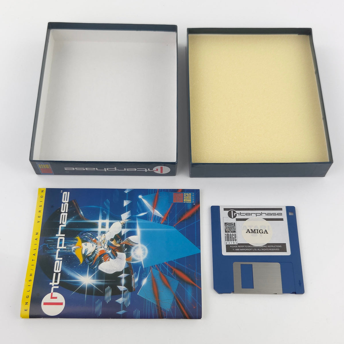 Commodore Amiga Spiel – Interphase (OVP CIB PAL)