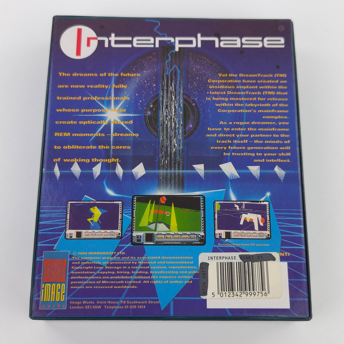 Commodore Amiga Spiel – Interphase (OVP CIB PAL)