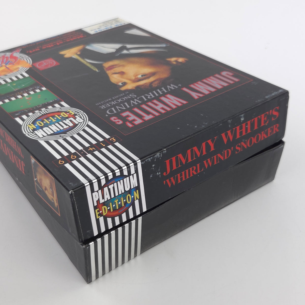 Amiga Spiel Jimmy Whites Whirlwind Snooker Big Box OVP PAL