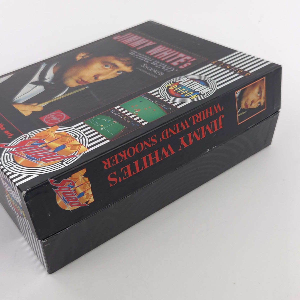 Amiga Spiel Jimmy Whites Whirlwind Snooker Big Box OVP PAL