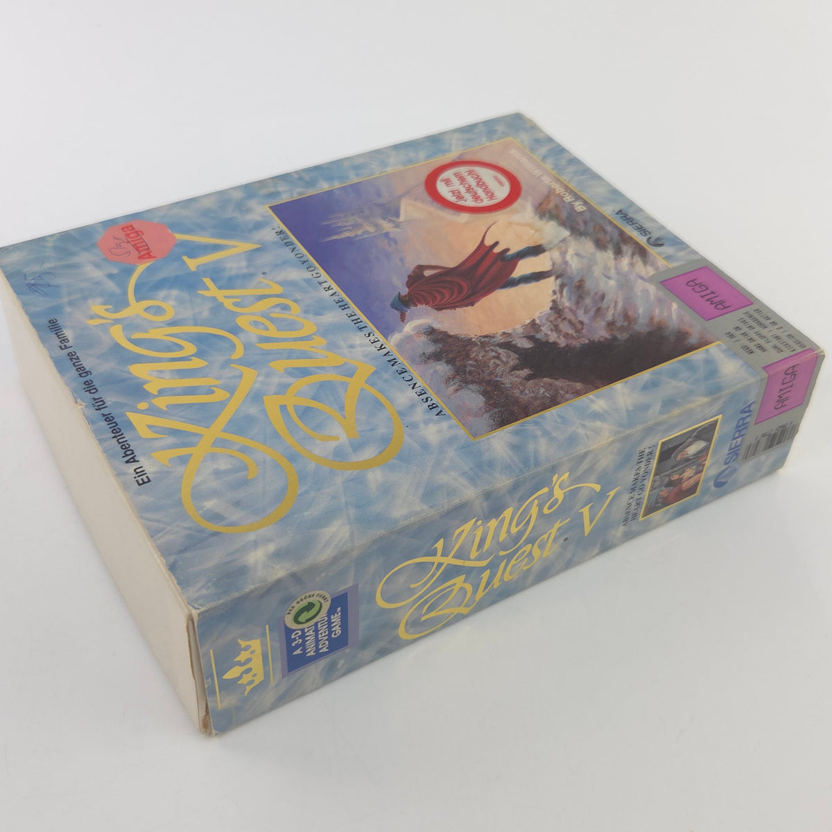 Amiga Spiel King´s Quest V Sierra Big Box OVP PAL CBM