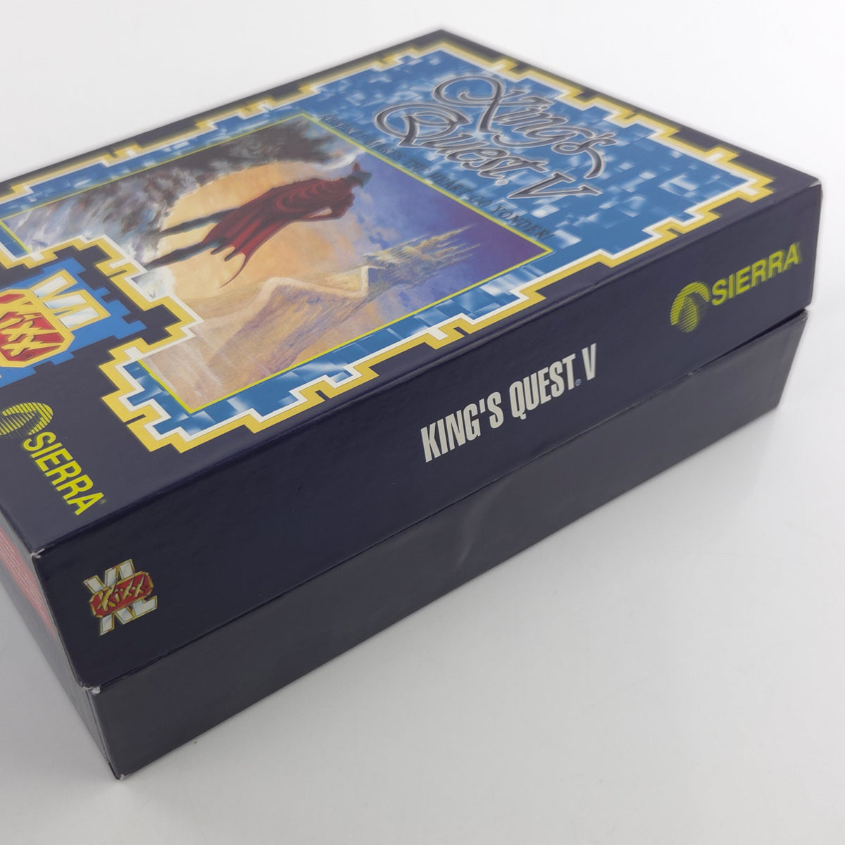 Amiga Spiel Kings Quest V KIXX XL Big Box OVP PAL Disk