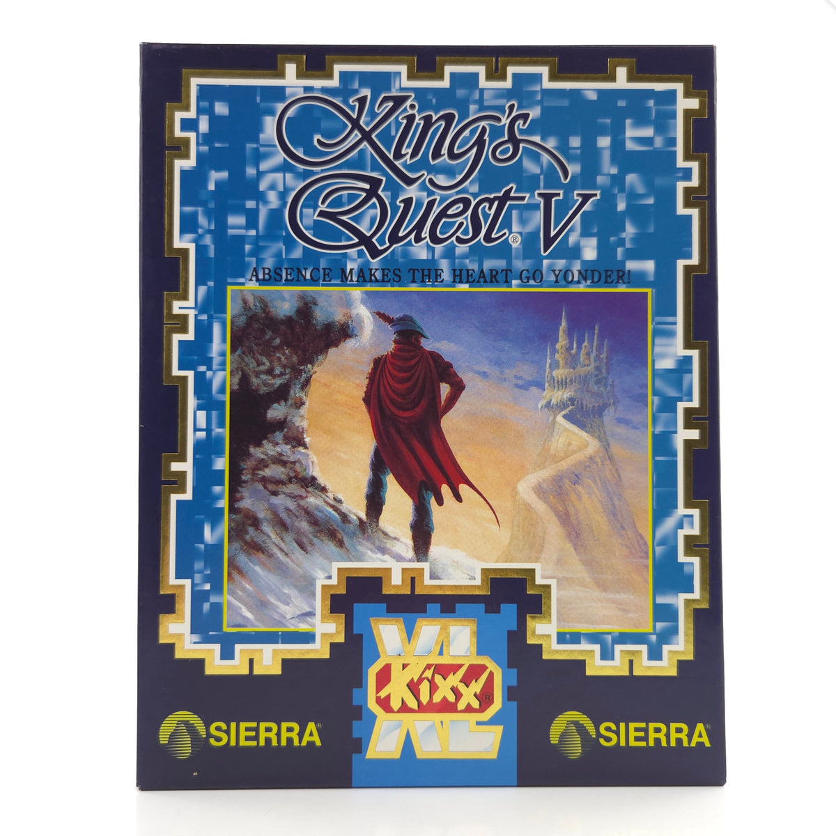 Amiga Spiel Kings Quest V KIXX XL Big Box OVP PAL Disk