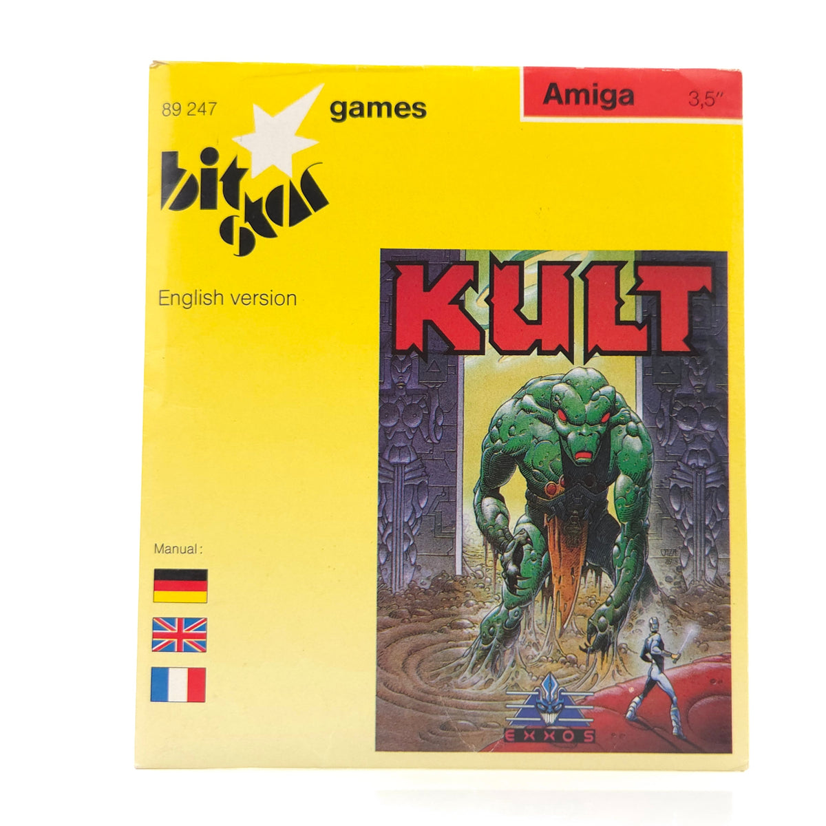 Commodore Amiga Spiel Kult CBM Disk OVP PAL Exxos