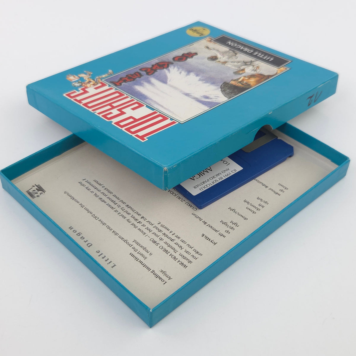 Commodore Amiga Spiel Little Dragon Top Shots OVP PAL