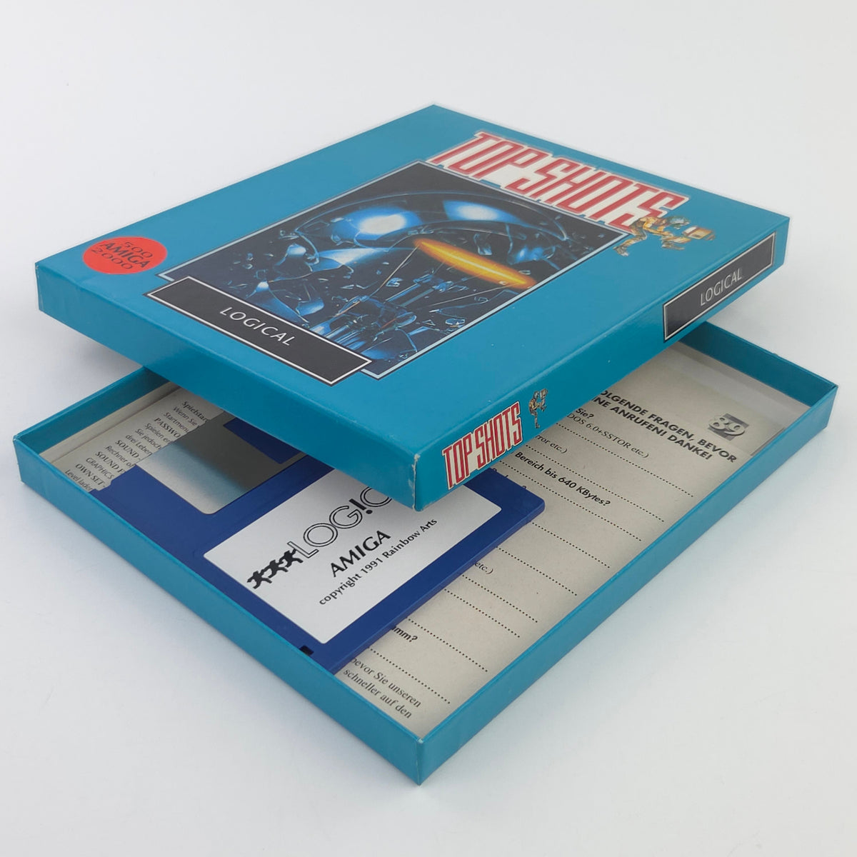 Commodore Amiga Spiel – Logical (OVP PAL)