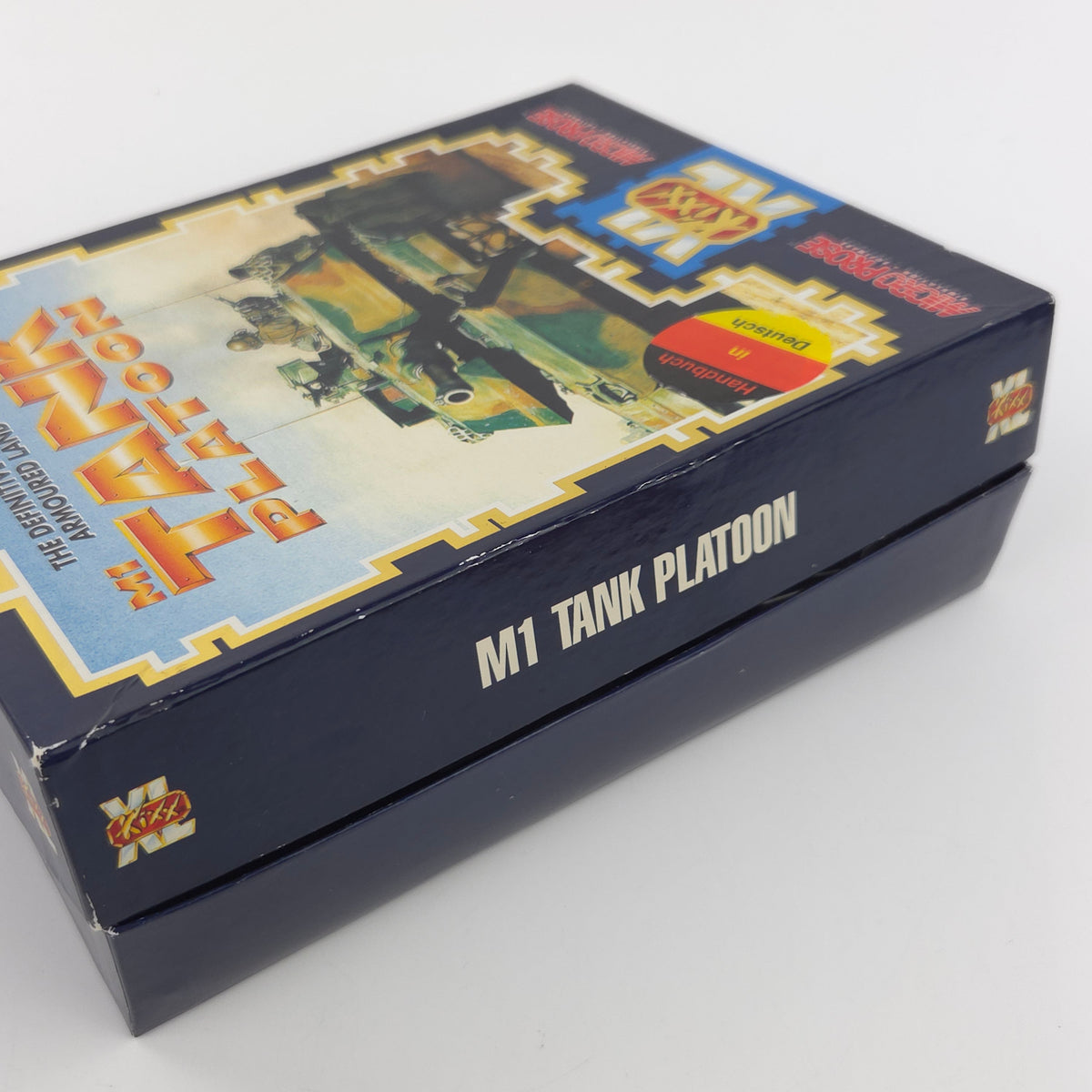 Commodore Amiga Spiel M1 Tank Platoon Big Box OVP PAL KIXX