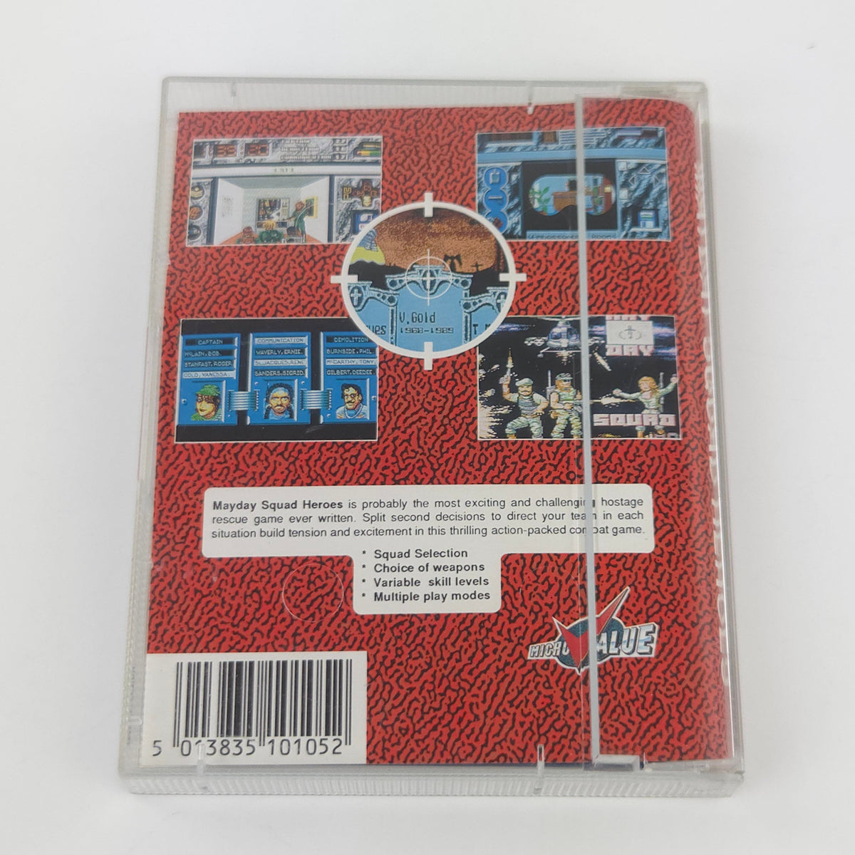 Amiga Spiel Mayday Squad Heroes CBM Disk OVP PAL Microvalue