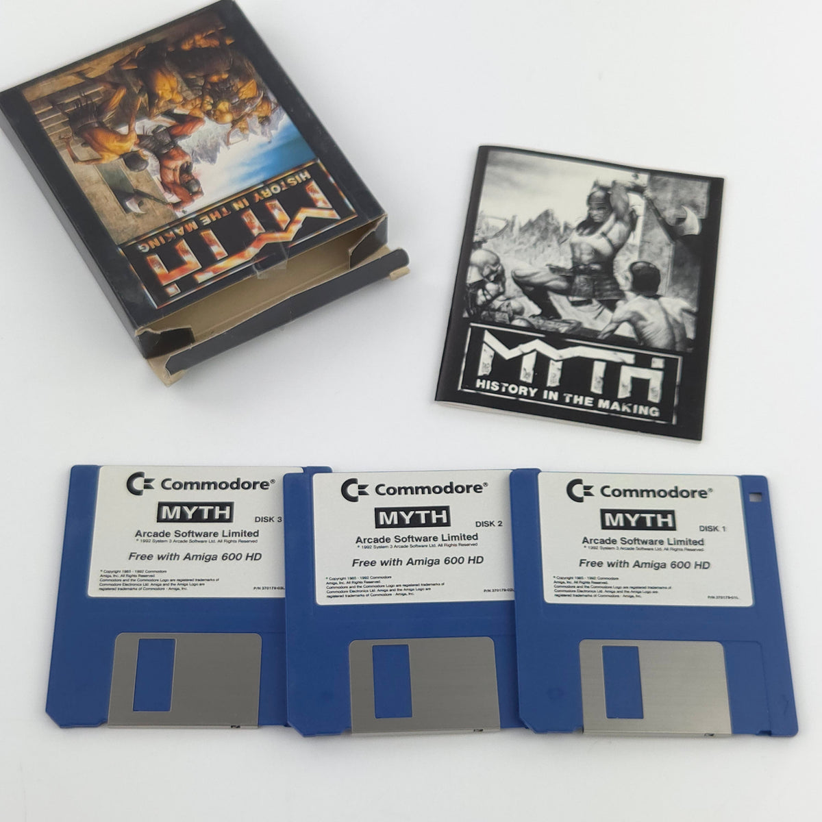 Commodore Amiga Spiel – MYTH History in the Making OVP