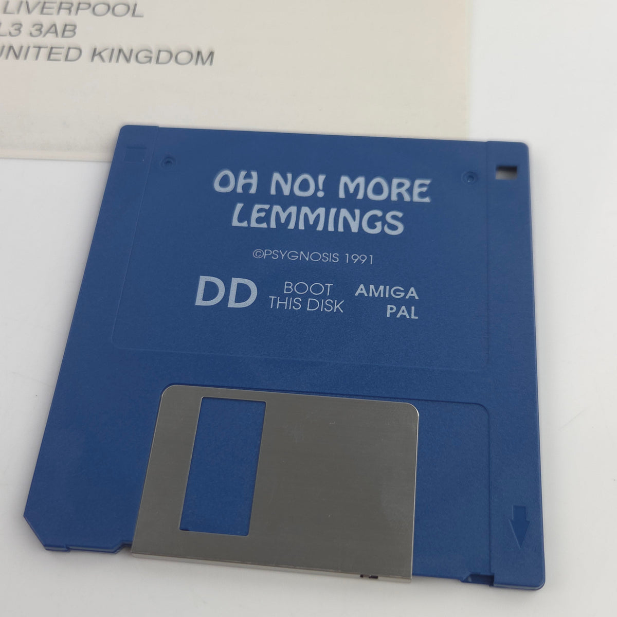 Amiga Spiel Oh No More Lemmings Big Box OVP PAL Psygnosis