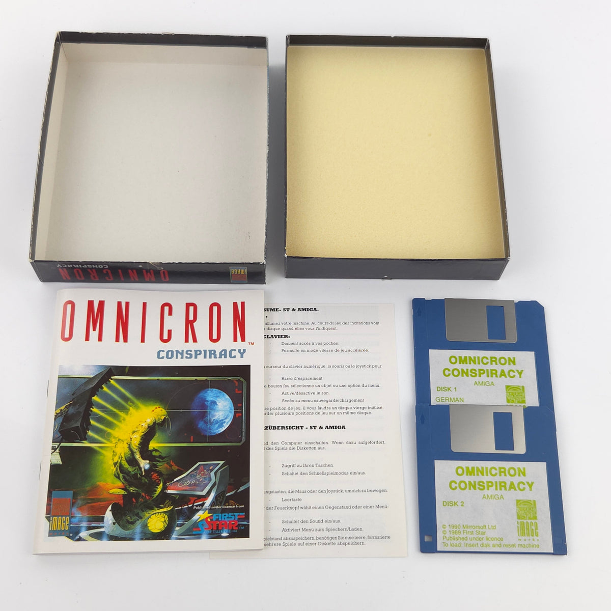 Commodore Amiga Spiel – Omnicron Conspiracy (PAL)