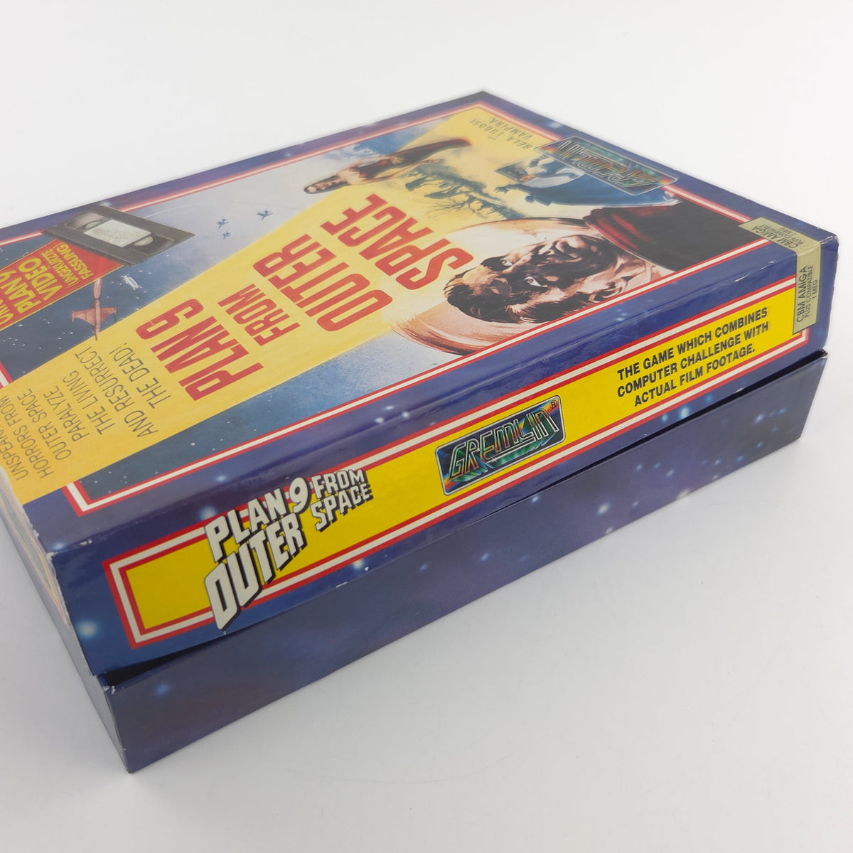 Commodore Amiga Spiel Plan 9 from Outer Space Big Box OVP