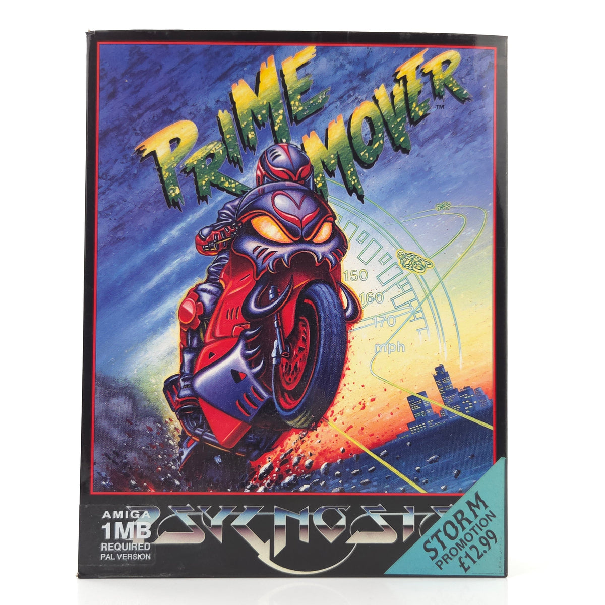 Amiga Spiel Prime Mover Psygnosis Big Box OVP PAL Disk