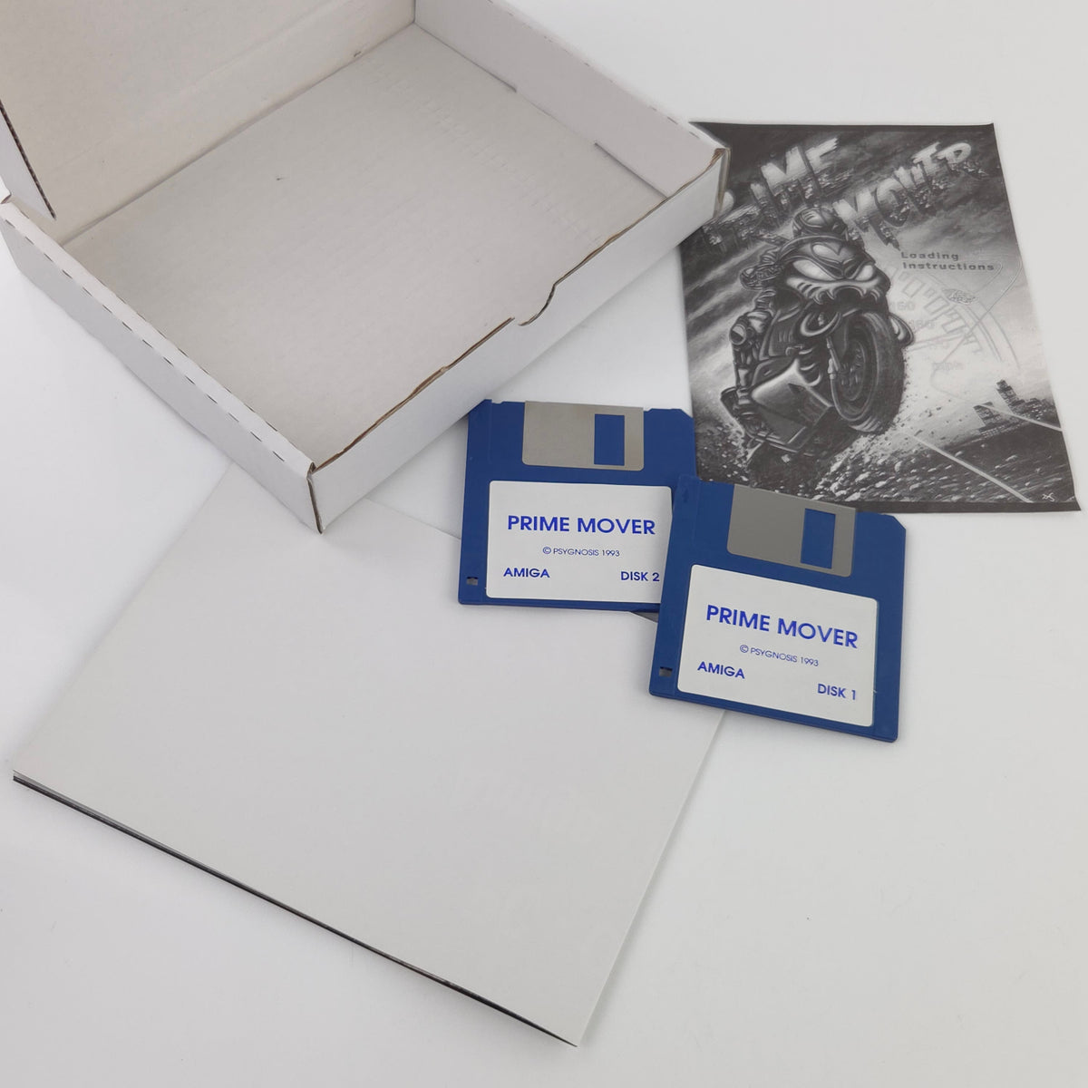Amiga Spiel Prime Mover Psygnosis Big Box OVP PAL Disk