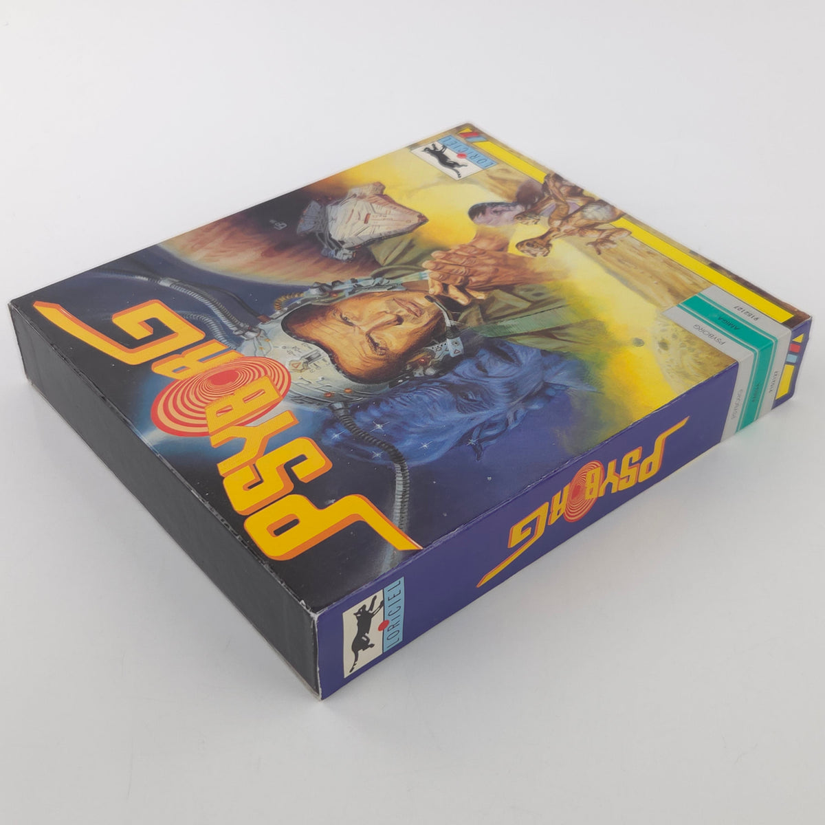 Amiga Spiel Psyborg Big Box OVP PAL Diskette Loriciel