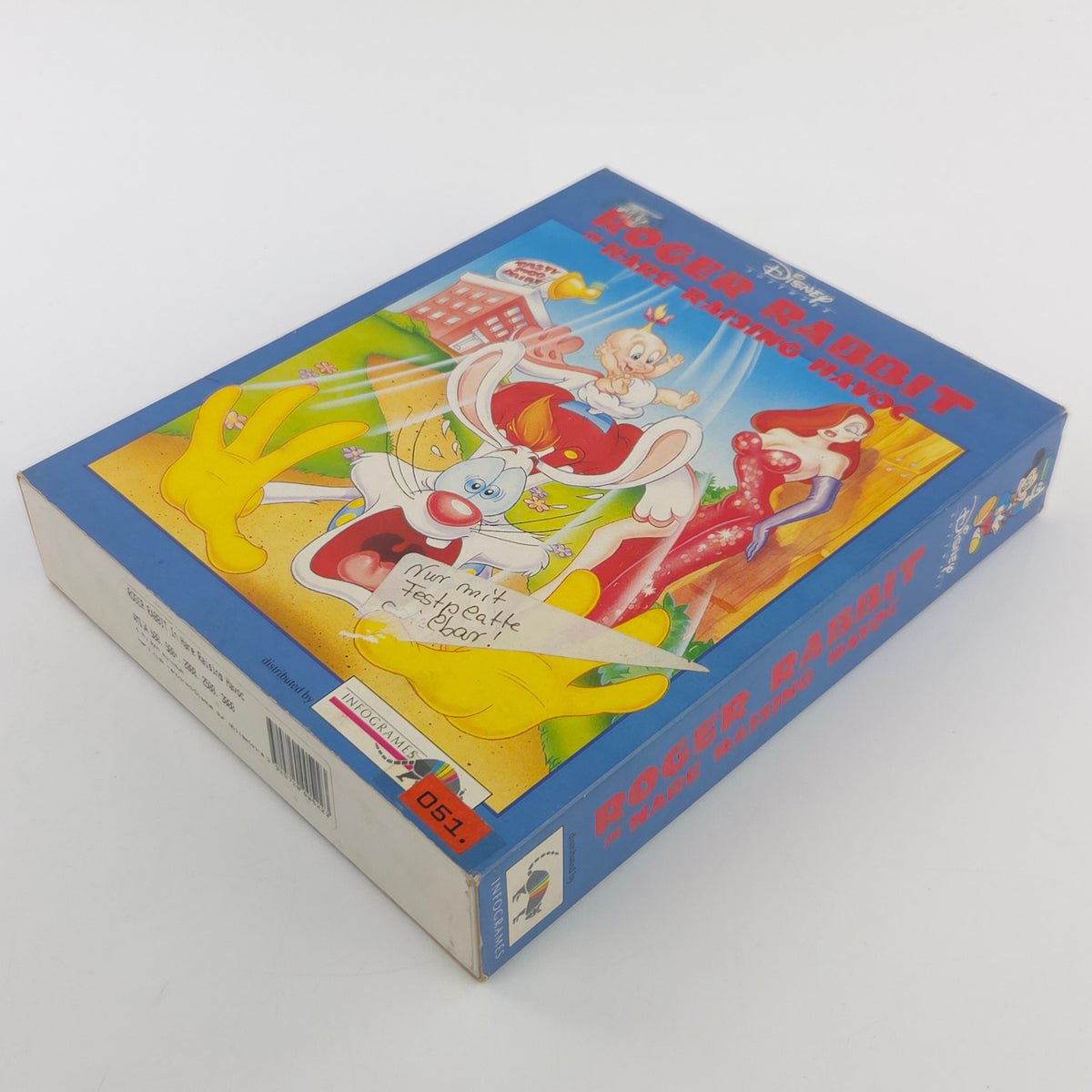 Amiga Spiel Roger Rabbit Hare Raising Havoc Big Box OVP