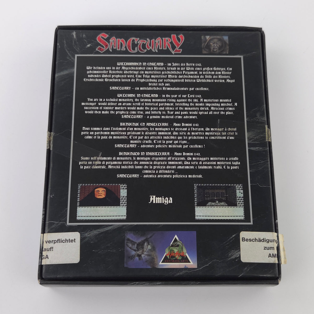 Commodore Amiga Spiel – Sanctuary (OVP PAL)