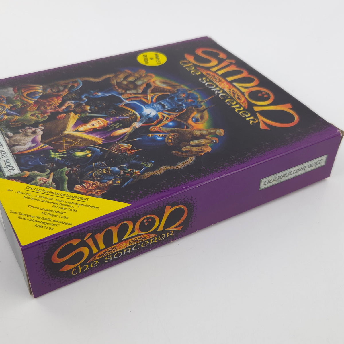 Amiga Spiel Simon the Sorcerer Big Box OVP CBM PAL 1993