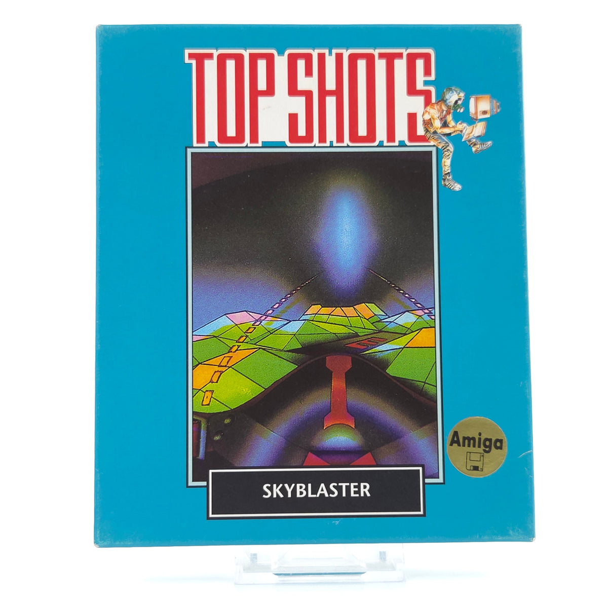 Commodore Amiga Spiel Skyblaster Top Shots OVP PAL 1990