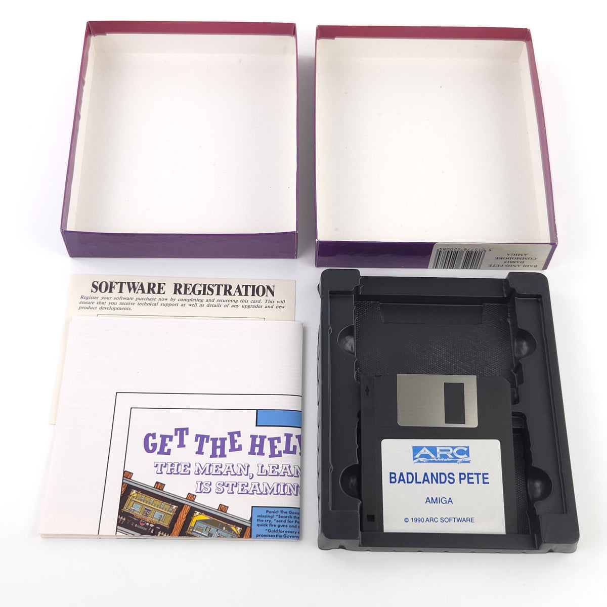 Commodore Amiga Spiel – Badlands PETE (OVP PAL)
