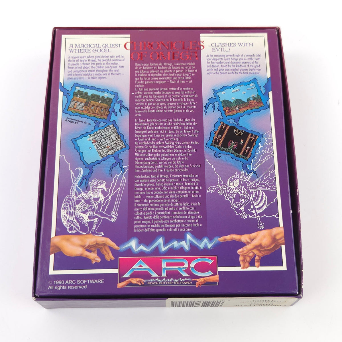 Commodore Amiga Spiel – Chronicles of Omega (OVP)