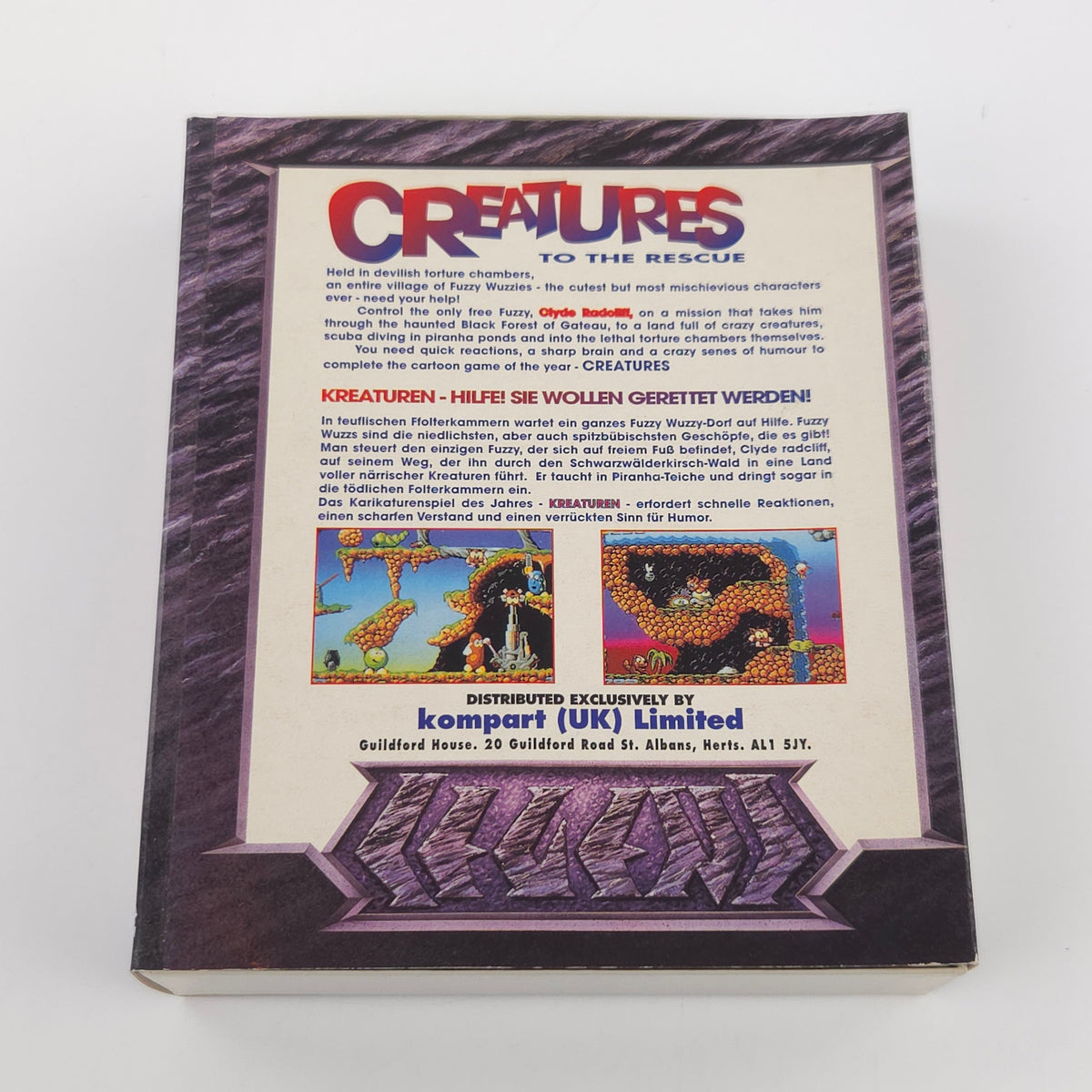 Commodore Amiga Spiel – Creatures to the Rescue (PAL)